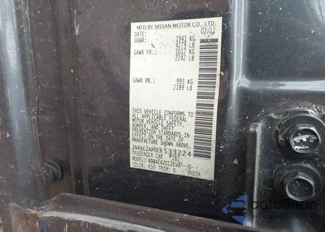 2012 Nissan Altima 2.5 z USA, uszkodzony, nr VIN 1N4AL2AP0CN533224